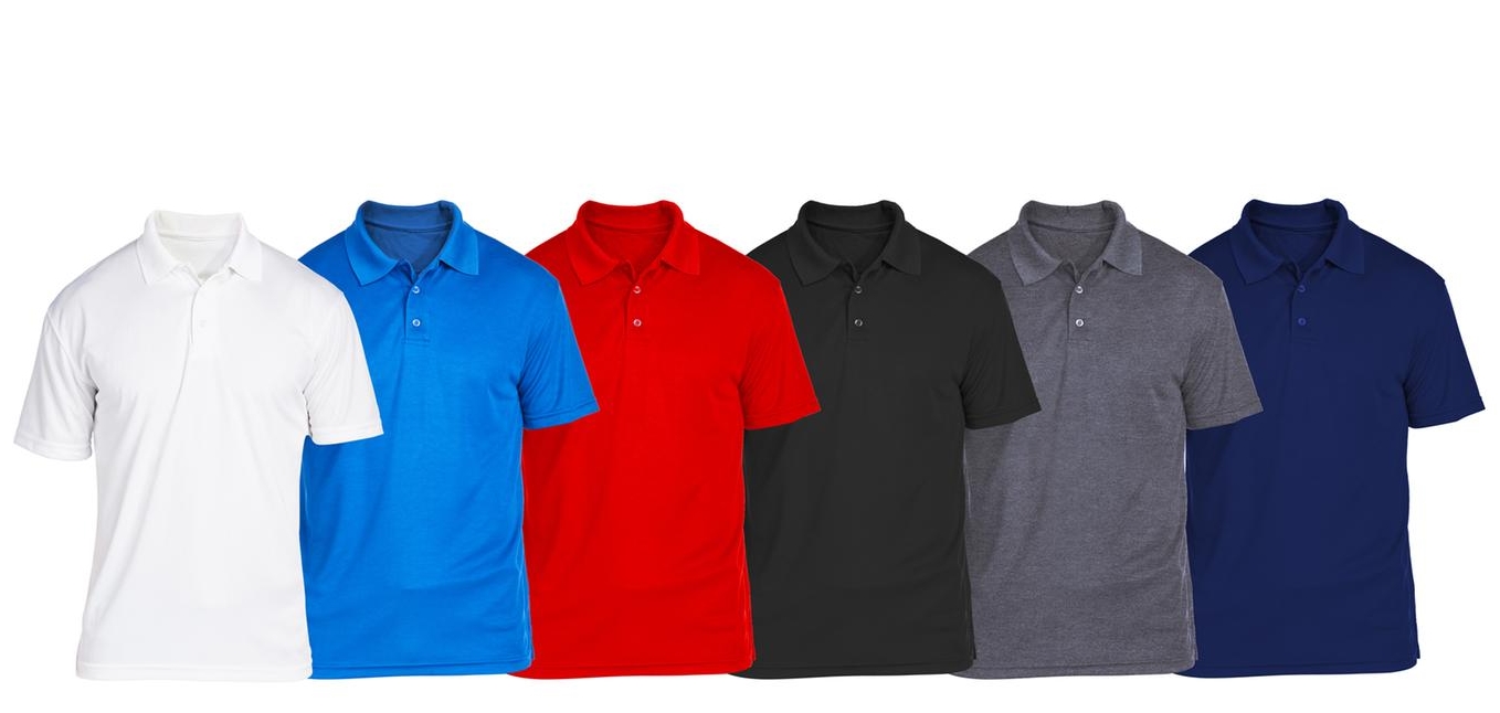 SEL 6-Pack Men’s Cotton Jersey Polo (S-2XL) Only $34.99 + Free Shipping! Just $5.83 each