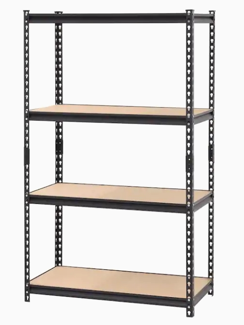 Lowes – Edsal 4-Tier Steel Freestanding Shelving Unit Only $39.98, Reg $69.98 + Free Store Pickup!