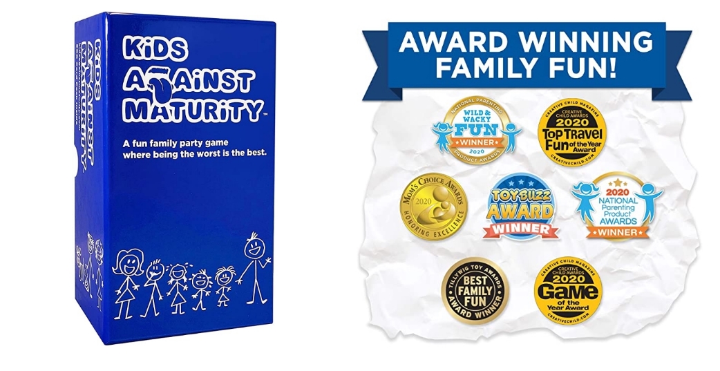 Kids Against Maturity Card Game for Kids and Families Only $29.99, Reg $39.99 + Free Shipping!