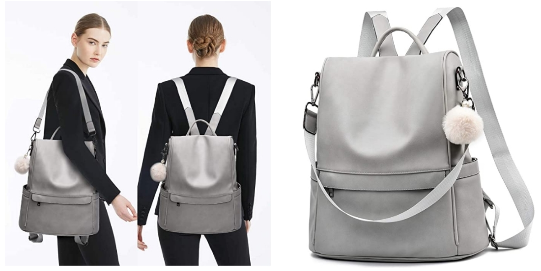 Women’s Highly Rated PU Leather Backpack Purse As Low As $25.99 + Free Shipping at Amazon! (Variety Of Colors)