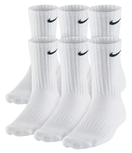 Nike Men’s Cotton Crew Socks 6-Pack Only $9.99, Reg $20.00 + Free Shipping!