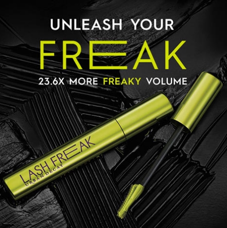 FREE Sample of Urban Decay’s NEW Lash Freak Mascara!