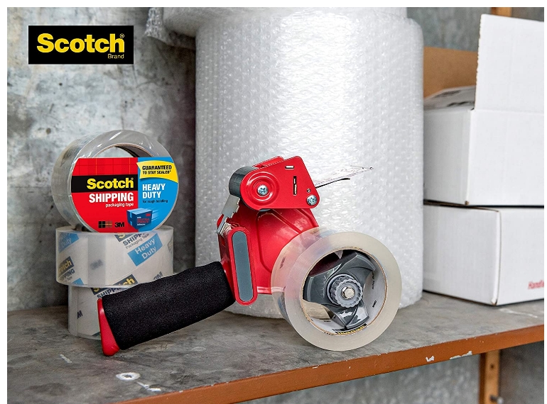 Scotch Dispenser + 2 Rolls of Heavy Duty Shipping Packaging Tape Only $10.68 (Reg. $22.49) + Free Shipping!