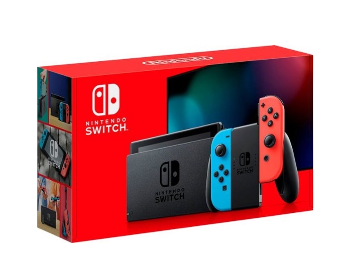 Nintendo Switch Console with Neon Red/Neon Blue Joy-Con is IN-STOCK for $299.99 at Bestbuy.com!