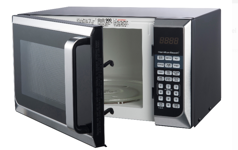 Hamilton Beach 0.9 Cu. Ft. Stainless Steel Counter-top Microwave Oven Only $55.00, Reg $69.88 + Free Shipping at Walmart.com!