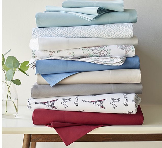 Home Expressions Microfiber Plus Ultra Soft, Wrinkle Resistant Sheet Set Only $9.74, Reg $26 + Free Store Pickup at JCPenney!