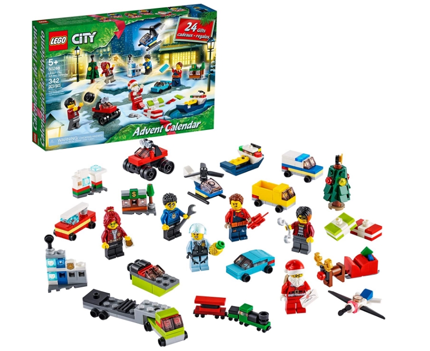 LEGO City Advent Calendar Playset, Includes 6 City Adventures TV Series Only $19.97, Reg $29.99 at Amazon!