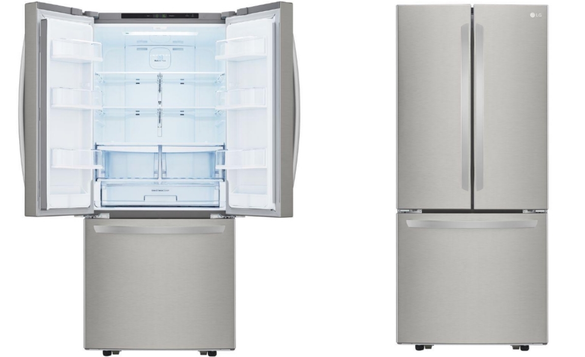 French Door Refrigerator in Stainless Steel 30 in. W 21.8 cu. ft. for only $1098.00, Reg $1600.00 + Free Delivery!