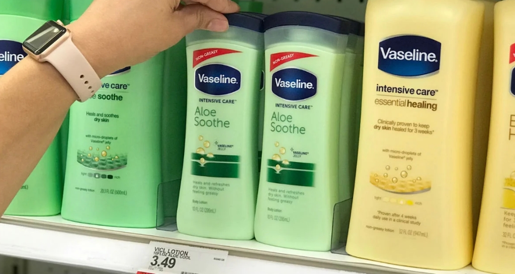 Vaseline Intensive Care Lotion Only 97¢ at Target (Reg. $3.49 each)