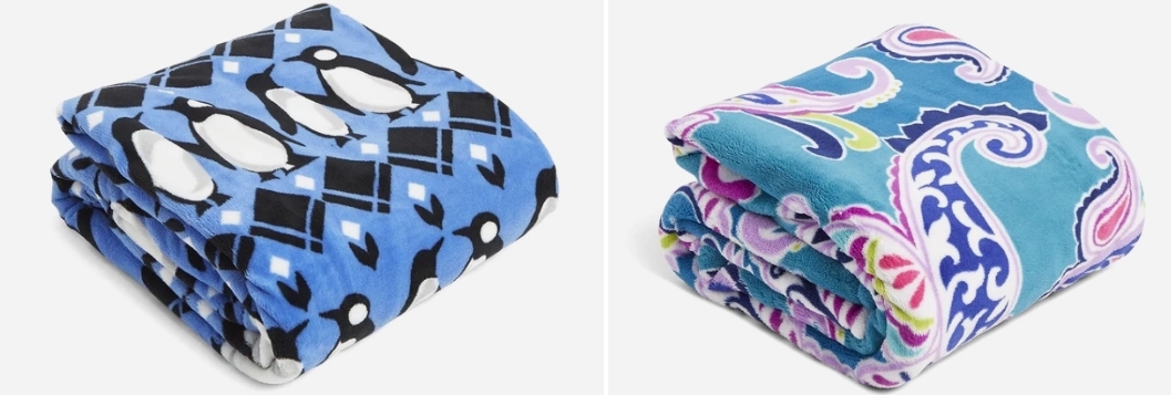 Vera Bradley Throw Blankets as Low as $15 (Regularly $59) + Additional 30% Off!