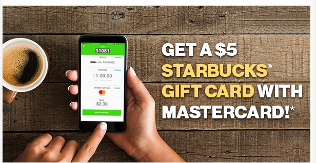 Starbucks App – Buy $15+ Starbucks eGift Cards using a Mastercard, Get a $5 Starbucks eGC!