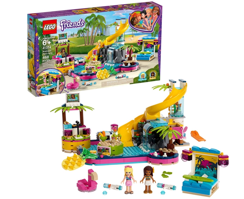 LEGO Friends Andrea’s Pool Party Building Set 468-Piece Only $34.97, Reg $49.99 + Free Shipping at Amazon!