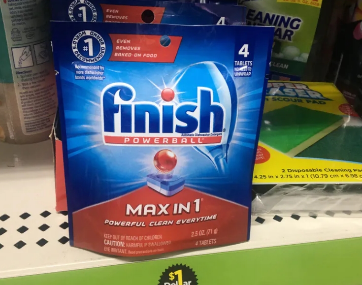 Finish Max-In-1 Dish Detergent FREE at Dollar General!