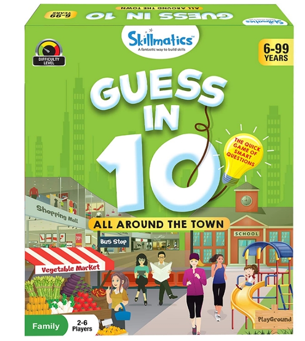 Skillmatics Guess in 10 All Around The Town Card Game of Smart Questions Only $11.89, Reg $13.99 at Amazon!