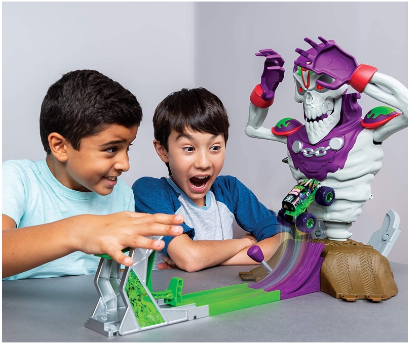 Monster Jam Grim Takedown Playset with Lights and Sounds Only $24.99, Reg $49.99 + Free Shipping!