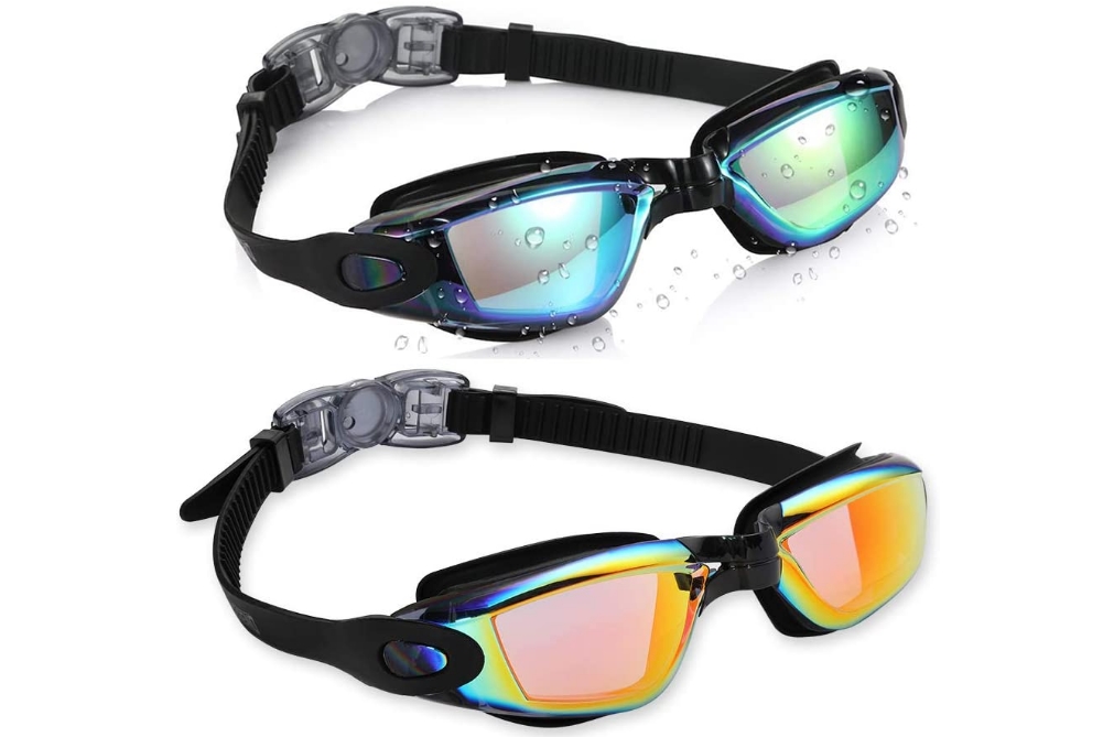 No Leaking, Anti Fog 2 Pack Swim Goggles with Free Protection Case Only $6.00, Reg $14.99! That’s Just $3.00 Each!!!