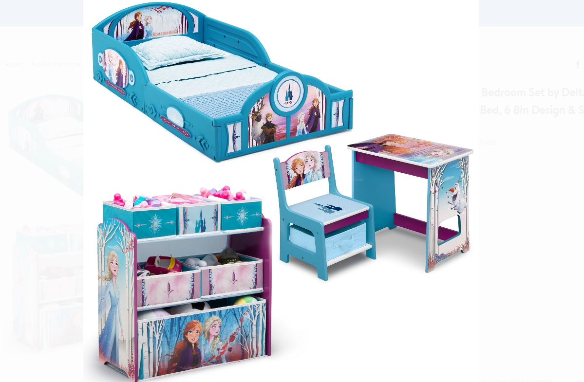 Disney 4-Pc Room-in-a-Box Set (Multi Options) Only $99, Reg $129.99 + Free Shipping!