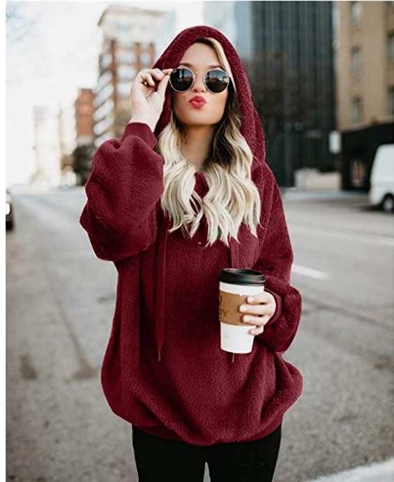 Puff Women’s Sherpa Pullover Sweatshirts Only $17.54, Reg. $26.99 + Free Shipping!