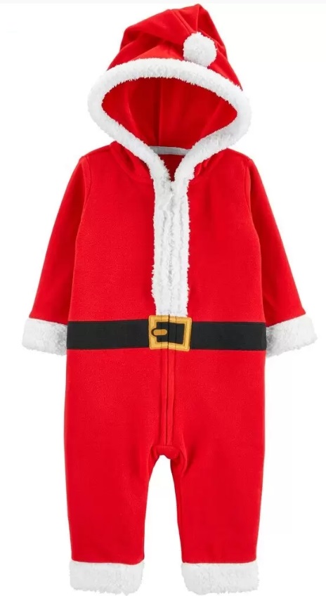 Free Shipping on ANY Carter’s Order – Santa Zip-Up Jumpsuit Just $10.40 Shipped!