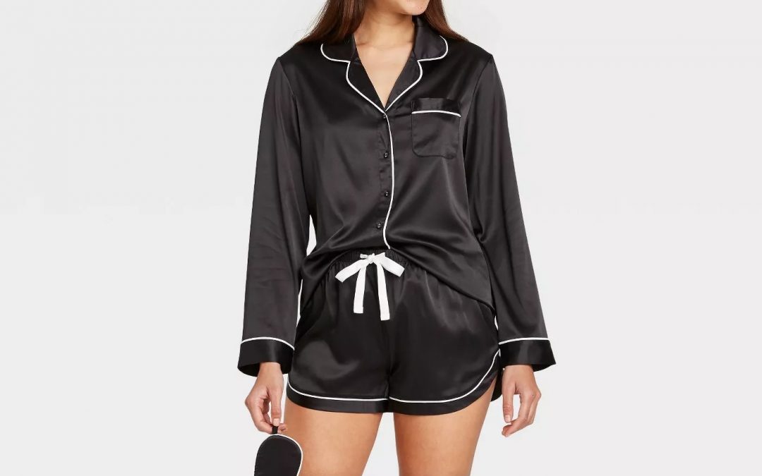 Stars Above Women’s 3pc Satin Black Only $20.00 (Reg $25.00) + Free Store Pickup at Target.com!